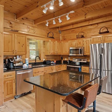 Mountain View 5 Bdrm Gatlinburg Cabin Near Downtown Arts Extérieur photo