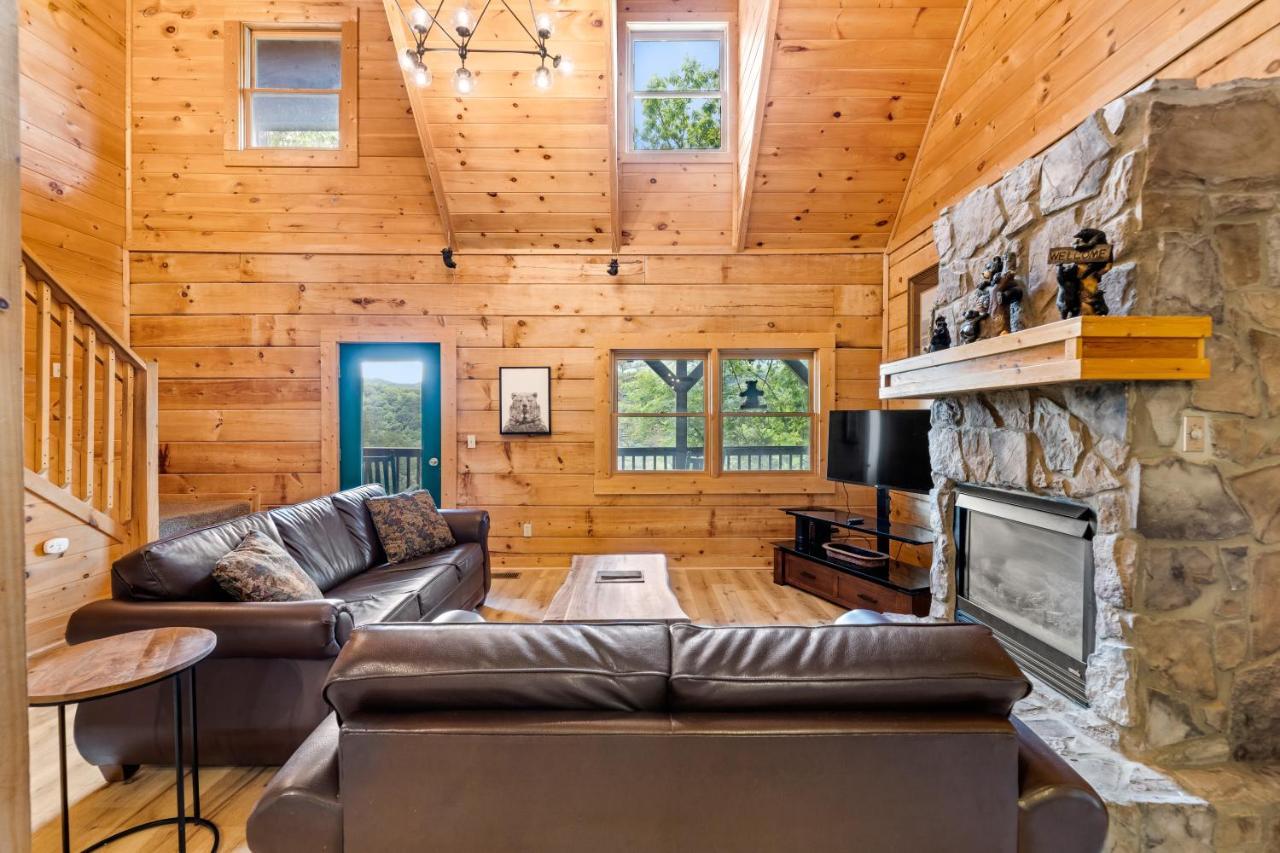 Mountain View 5 Bdrm Gatlinburg Cabin Near Downtown Arts Extérieur photo