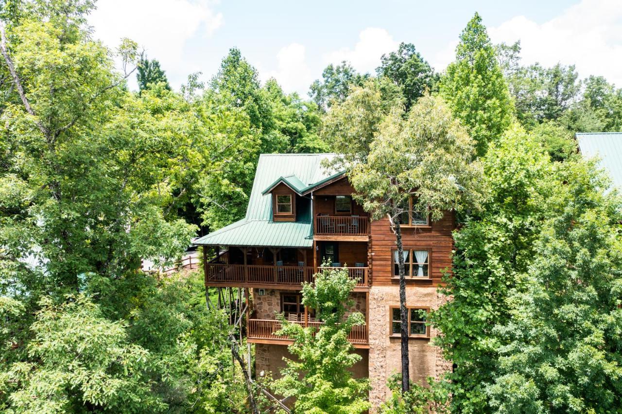 Mountain View 5 Bdrm Gatlinburg Cabin Near Downtown Arts Extérieur photo