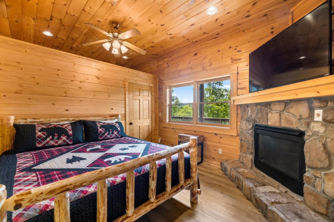 Mountain View 5 Bdrm Gatlinburg Cabin Near Downtown Arts Extérieur photo
