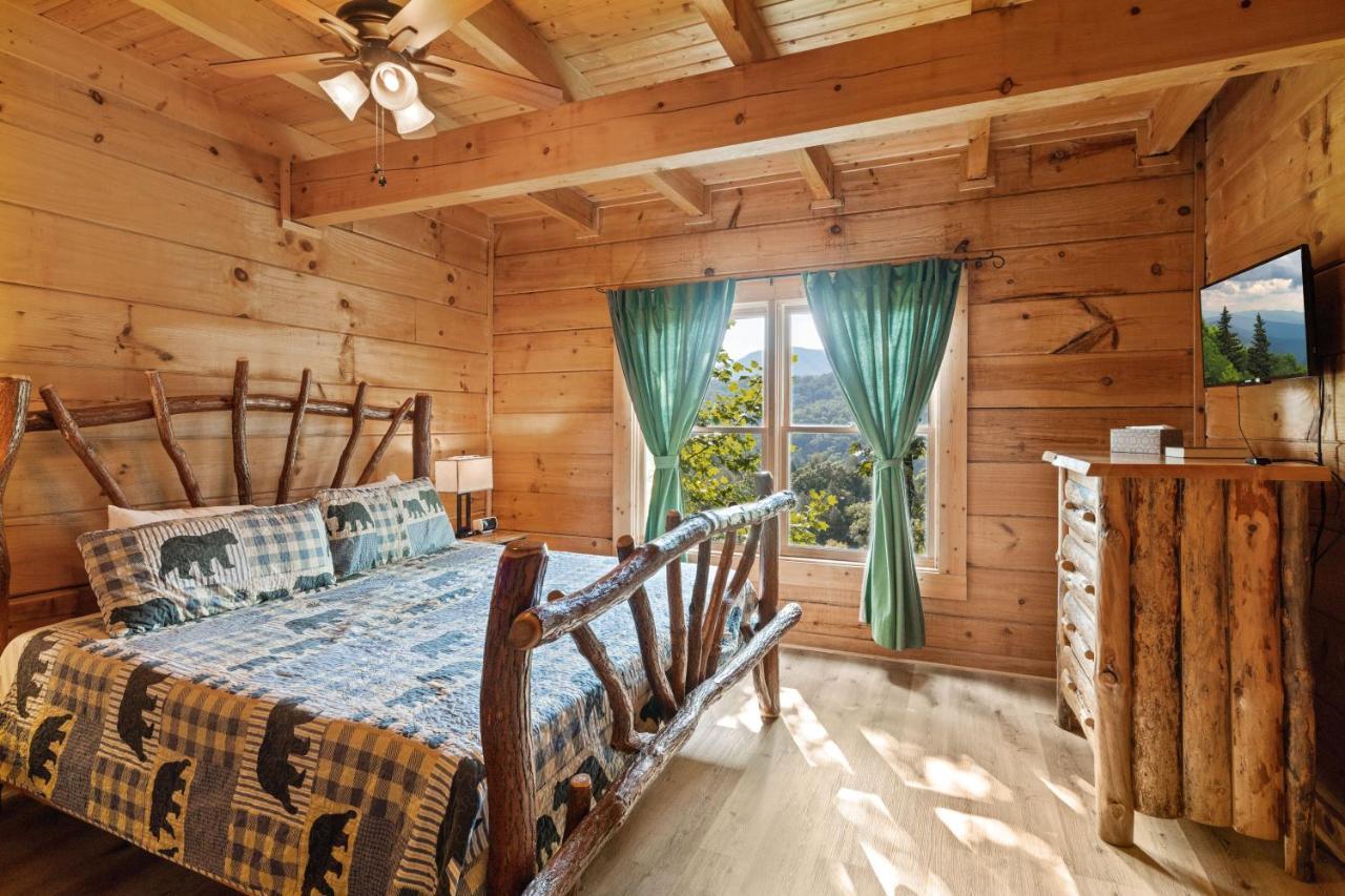 Mountain View 5 Bdrm Gatlinburg Cabin Near Downtown Arts Extérieur photo