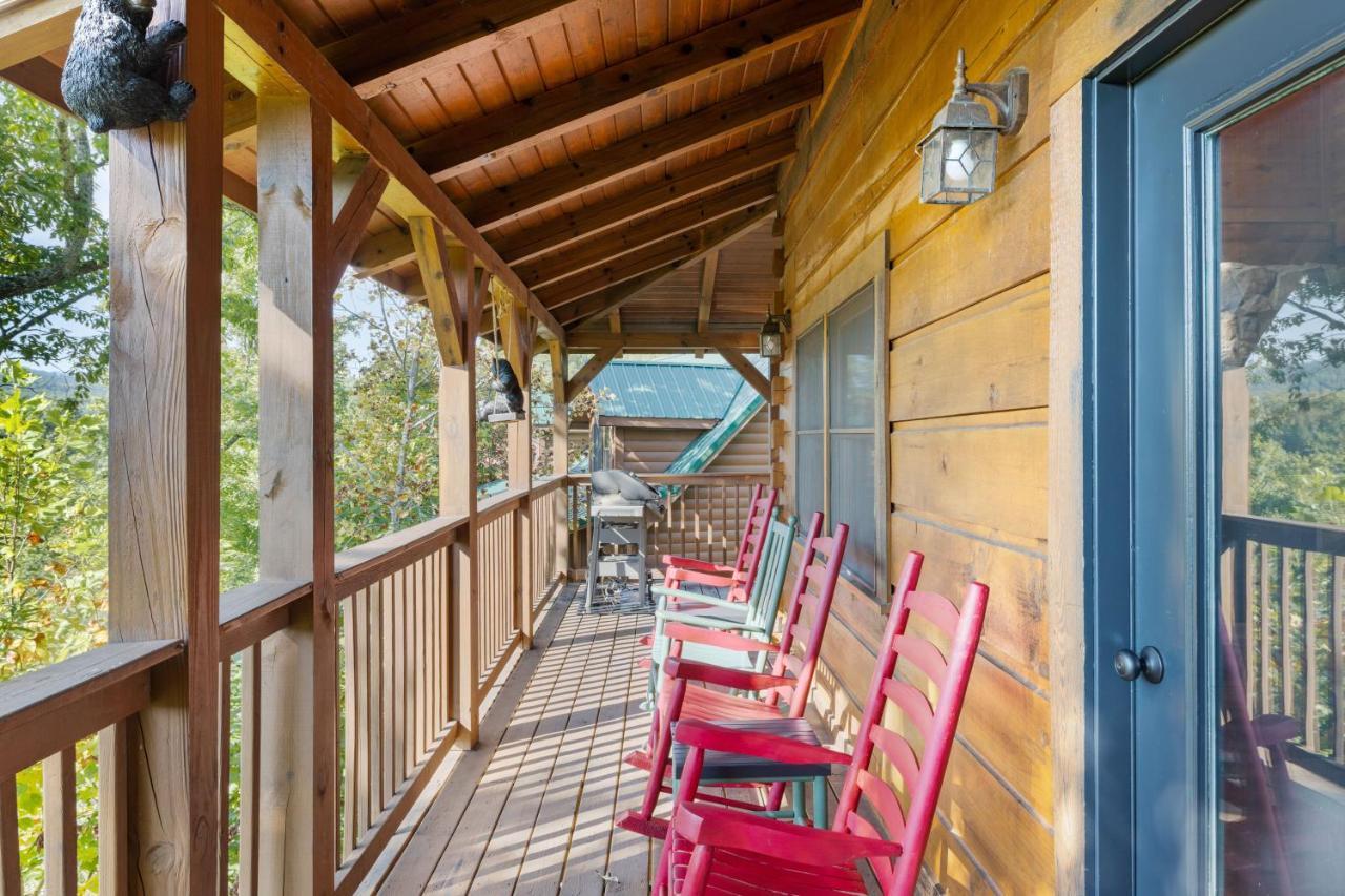 Mountain View 5 Bdrm Gatlinburg Cabin Near Downtown Arts Extérieur photo