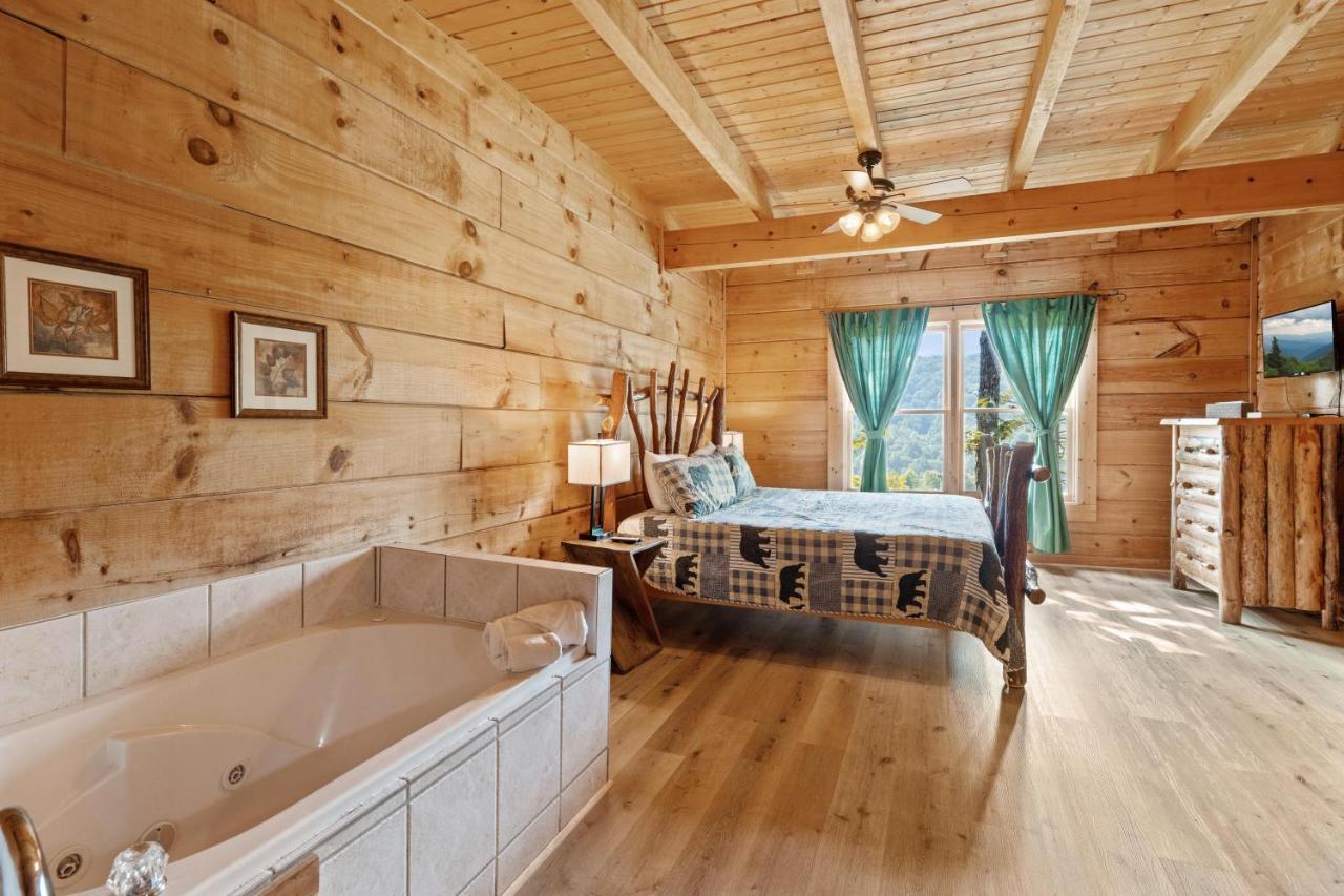 Mountain View 5 Bdrm Gatlinburg Cabin Near Downtown Arts Extérieur photo
